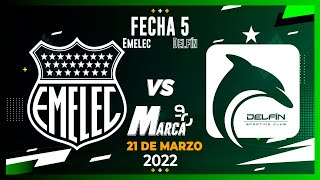 Emelec VS Delfin SC • LigaPro 2022 • Narración En Vivo Marca90Live 21032022 [upl. by Elleynod885]