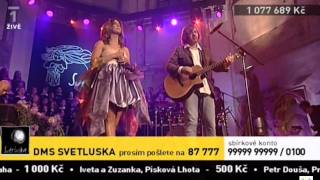 Aneta Langerová ft Michal Hrůza  Plamen LIVE  Světluška [upl. by Enogitna609]