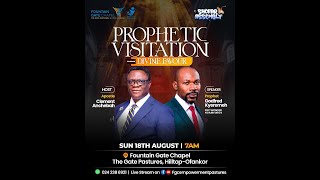 Divine Favour  Proph Godfred Kyeremeh  Prophetic Visitation  Shofar Assembly 18082024 [upl. by Tiphanie]