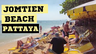 Pattayas Jomtien Beach  Must Visit Beautiful Beach in Thailand [upl. by Lenra]