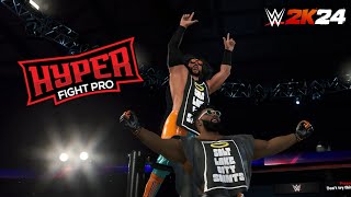 Hyper Fight Pro  Show 37  Contenders  WWE 2K24 [upl. by Nahsin]