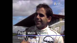 1990 September 24  Pedro Chaves 1st F1 test with Coloni C3B  Estoril [upl. by Lorianna330]