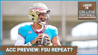 2024 ACC SEASON PREVIEW CAN CLEMSON OR LOUISVILLE CHALLENGE FLORIDA STATE [upl. by Ancilin]