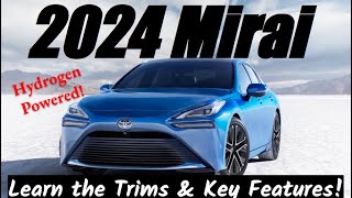 2024 Toyota Mirai Trims Key Features amp More [upl. by Templas]