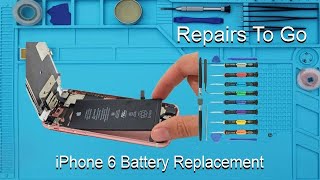 iPhone 6s Battery Replacement [upl. by Aland310]