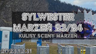 🔴Zakopane SYLWESTER MARZEŃ 2023 zwiedzamy scenę tuż przed rozpoczęciem imprezy 20231231 AMSR [upl. by Krisha]