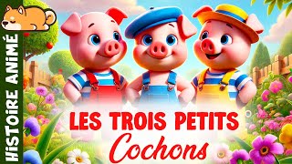 LES TROIS PETITS COCHONS ET LA TARTE🐷Histoires et Contes  histoire pour sendormir  livre audio [upl. by Hereld]