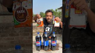 Pepsi Vs Mentossaltbaking soda konsa jada risetion hoga  Bengali mini blog shorts 😱 [upl. by Durstin]