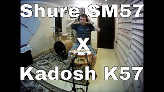 Shure SM57 x Kadosh K57 [upl. by Adnowal]