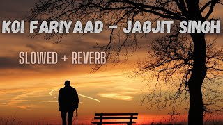 Koi Fariyaad Slowed  Reverb  Jagjit Singh  Tum Bin  Lyrics  Bollywood song vibe [upl. by Nawor]