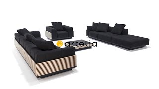 XXO Design Lounge Set by artelia [upl. by Annaegroeg]