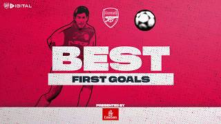 😍THAT REYES GOAL  Ozil Rosicky Bergkamp Wright  Arsenals best first goals [upl. by Yretsym661]