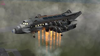 KSP  Large Hish Speed Horizontal VTOL [upl. by Bleier]