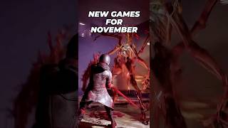 10 NEW GAMES Coming in November gaming [upl. by Aillil]