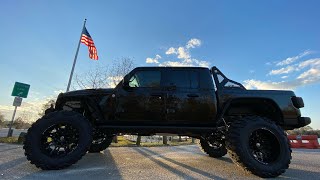 2021 Jeep Monster Gladiator Custom build at Sandy Sansing CDJR CarGuyJake [upl. by Holms128]