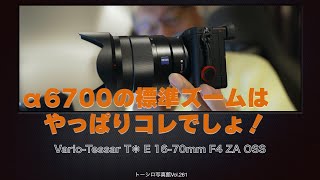 【α6000系標準ズームの決定版！】10年前のとは思えない。VarioTessar T E 1670mm F4 ZA OSS。 [upl. by Aleahpar355]