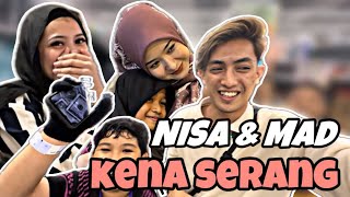 NISA amp MAD KENA SER4NG  MAD BELANJA KASUT SUKAN UNTUK NISA [upl. by Anemolif]