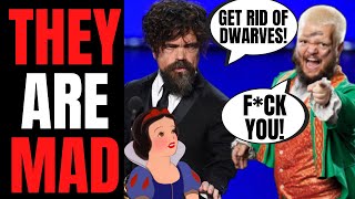 Peter Dinklage Gets DESTROYED By Dwarf Community After Disney Says Theyre Changing Woke Snow White [upl. by Cailly658]