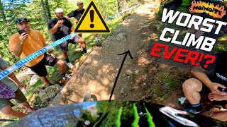 IS THIS THE MOST BRUTAL ENDURO WORLD CUP CLIMB  STAGE 2 POV CANAZEI  Jack Moir [upl. by Louls218]