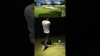 Innisbrook Copperhead Hole 9 pgatour indoorgolf golf trackman golfcoursesimulator pgatour [upl. by Zaremski669]