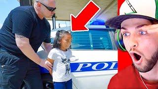 Kid Gets ARRESTED At School SHOCKING [upl. by Aihsinyt]