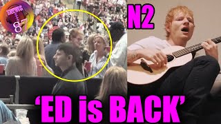 Ed Sheeran is Back to Wembley to support Taylor Swift at Eras Tour London N2 [upl. by Vadnee]