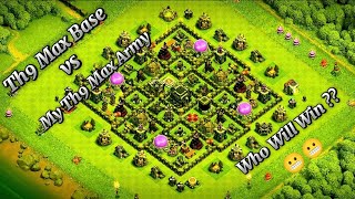 Max Th9 Base Vs Max Th9 Army  COC [upl. by See537]