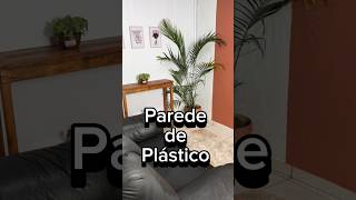 Isso mesmo  Parede de plástico decoracaodiy [upl. by Vershen257]