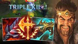 WILD RIFT DRAVEN GAMEPLAY IN PATCH 50B [upl. by Marchal235]