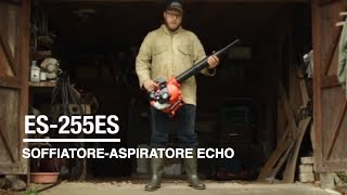 SOFFIATORE ASPIRATORE ECHO ES 255ES [upl. by Auqinaj]