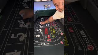 Teaching how to throw dice in craps [upl. by Burris]