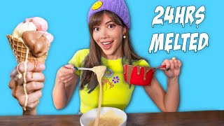 Eating ONLY Melted Foods for 24 Hours [upl. by Asta]