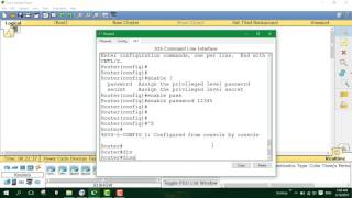 Enable Password  Privileged EXEC mode access [upl. by Orabel648]