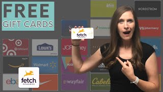 How to Use Fetch Rewards App  Fetch Tutorial  Free Gift Cards [upl. by Emmye112]