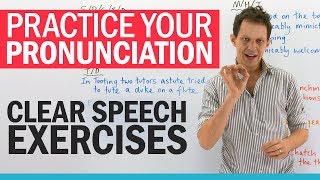 Mouth exercises for CLEAR SPEECH [upl. by Orofselet]