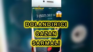 DOLANDIRICI “ sazan sarmalı” OLAYINA DİKKAT EDELİM [upl. by Yrnehnhoj41]