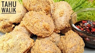 Resep tahu walik crispy diluar lembut didalam [upl. by Ycnaf]