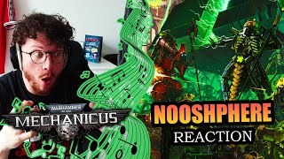 First Time Hearing quotNOOSPHEREquot  Warhammer 40000 Mechanicus OST REACTION [upl. by Eidde777]