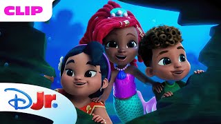 Disney Jr’s Ariel 🧜🏾‍♀️  Meet Ariels Best Friends 🐚  NEW SERIES  disneyjr [upl. by Dodds]