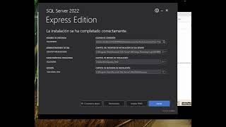 Instalación Sql 2022 y SSMS [upl. by Arehahs216]