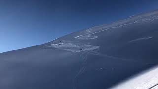 Snowmobiletriggered Avalanche near Leadville on February 11 2020 [upl. by Martguerita]