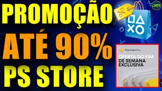 NOVA PROMOÇÃO NO PS4 E PS5  JOGOS BARATOS NA PROMOÇÃO FLASH PLAYSTATION PLUS [upl. by Wendelin493]