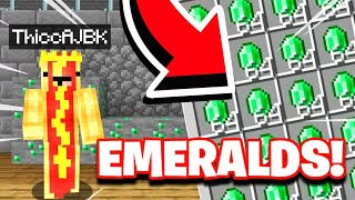 I FINALLY UNLOCKED EMERALDSMCPE Cubecraft Skyblock23 [upl. by Haiel35]