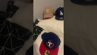 My MLB Fitted Hat Collection 🧢 [upl. by Ahsiyn]