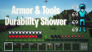 Durability Shower in MCPE 120 [upl. by Bertilla]