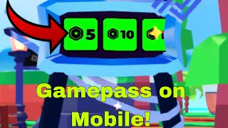 How to make a gamepass on Roblox mobile [upl. by Zil]