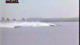 1988 Unlimited Hydroplane Double Blowover [upl. by Shanley790]