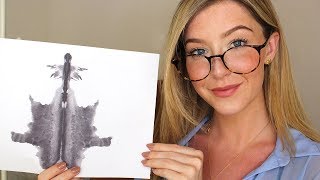 ASMR Psychologist Ink Blot Test [upl. by Imaon]