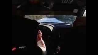 WRC  Rally Sweden 2005  Loeb Onboard and Crash [upl. by Weigle87]