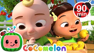 Counting Apples Song 🍎  CoComelon 🍉  🔤 Subtitled Sing Along Songs 🔤  Cartoons for Kids [upl. by Aisayt158]